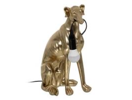 Candeeiro Cão Dourado 40 W 25,5 X 16,5 X 36 Cm BIGBUY HOME