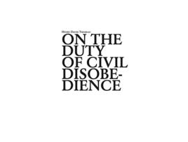 Livro On the duty of civil disobedience de Henry David Thoreau (Inglês)