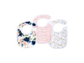 Pacote de 3 Babadores Blush Kaffle TINY TWINKLE