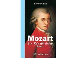 Livro Mozart ein Künstlerleben Band 1 German Edition de Heribert Rau (Alemão)