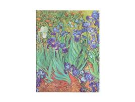 Livro Paperblanks Van Goghs Irises Hardcover Ultra Lined Elastic Band Closure 144 Pg 120 GSM de Paperblanks (Inglês)