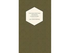 Livro The Man Who Was Thursday A Nightmare de G K Chesterton (Inglês)