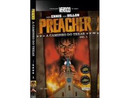 Livro Preacher 1 - A Caminho do Texas de Garth Ennis e Steve Dillon