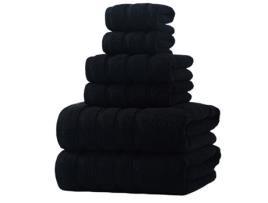 Conjunto de Toalha MEOIRUERY Ultra Uso Diário Ideal Compacto Algodão - 6pcs (Tamanho Único)