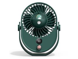 Ventilador RAMPOW de Resfriamento de Ar Umidificador de Mesa Recarregável