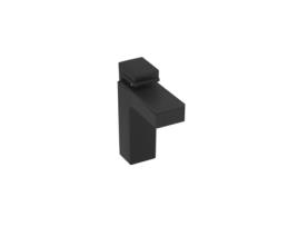 Suporte de Prateleira de Liga de Zinco Diâmetro 78 X 84. Preto Fosco Envernizado. HARDWAREXCHANGE