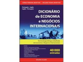 Livro Dicionário de Economia e Negócios Internacionais de Jorge Martins e Hélder Martins