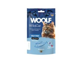 Wildcat Snack Semi-Húmido de Peixe para Gatos 50G WOOLF