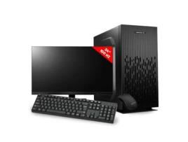 Desktop pack Oficina Powerpro I124F Rtx46-24-W11 (Intel I3 12400F Rtx 4060 Monitor 24 & Periféricos Windows 11 Pro AURES GAMING REVOLUTION)