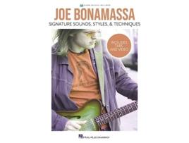 Livro Joe BonamassaSignature Sounds,Styles Techniques de Bonamassa e Joe (Inglês)