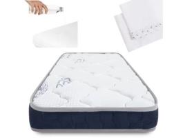 Colchão 120X60Cm Viscoelástico Respirável de Dupla Face com Protetor Impermeável Certificação Oeko-Tex e Certipur Symphony COOL · DREAMS