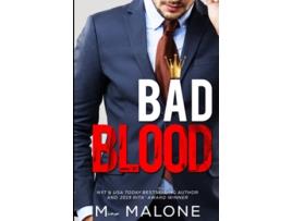 Livro Bad Blood Bad Business de M Malone (Inglês)