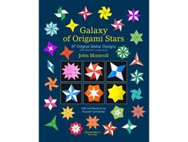 Livro Galaxy of Origami Stars 37 Original Stellar Designs de John Montroll (Inglês)
