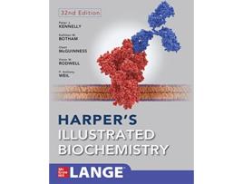 Livro Harpers Illustrated Biochemistry, ThirtySecond Edition de Peter Kennelly, Kathleen Botham et al. (Inglês)