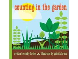 Livro Counting in the Garden de Emily Hruby (Inglês - Capa Dura)