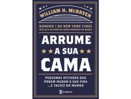 Livro Arrume Sua Cama de William H Mcraven (Português do Brasil)