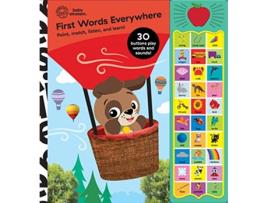 Livro Baby Einstein First Words Sound Book de Pi Kids (Inglês - Capa Dura)