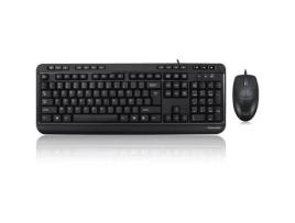 Conjunto de Teclado Antimicrobiano para Escritório ADESSO