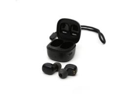Auscultadores Sem Fios com Bluetooth 5.3 e Estojo de Carregamento Preto NORTHIX