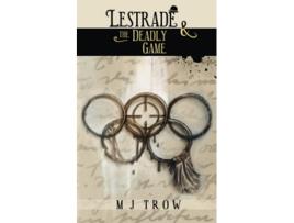 Livro Lestrade and the Deadly Game Inspector Lestrade de M J Trow (Inglês)