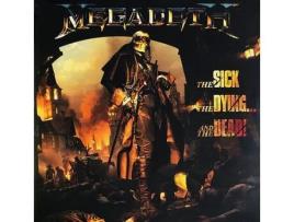 MEGADETH - The Sick, The Dying... And The Dead! 2LP VINIL AZULVERDE TRANSPARENTE Capa Dupla