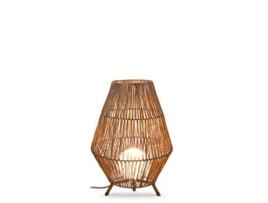 Candeeiro de Pé Exterior LUMSIS070XXIONW (70 cm - Castanho)