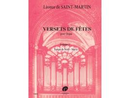 Livro Versets de fetes Vol 1 de De Saint-Martin e Leonce (Francês)