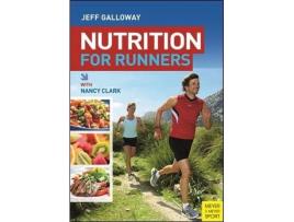 Livro Nutrition for Runners de Jeff Galloway e Nancy Clark (Inglês)