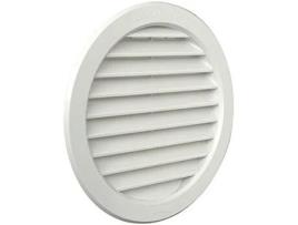 T16Rb Grelha de Ventilação Redonda de Plástico para Embutir Branca Ø 190 Mm LA VENTILAZIONE