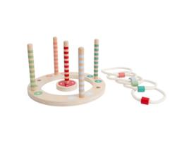 Jogo de Arremesso de Anéis em Madeira BS-TOYS