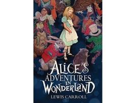 Livro Alices Adventures in Wonderland de Lewis Carroll (Inglês)