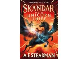 Livro Skandar and the Unicorn Thief de Steadman e Af (Inglês)