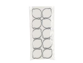 2 Colares de Orelha 13-15Mm Conjunto de 10 PREVOST