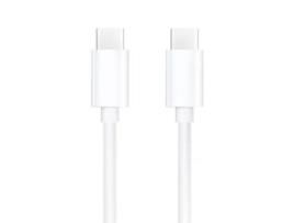 MAYAXESS Cabo Samsung Galaxy S24 e S24 Fe Usb-C para Usb-C 20W 1 Metro Branco