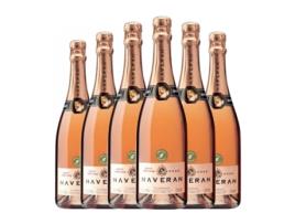 Espumante rosé NAVERAN Rose Vintage Organic Brut Cava Reserva (0.75 L - 6 Unidades)