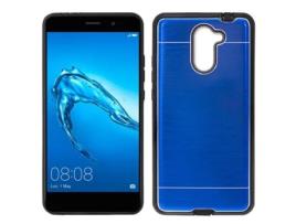 Capa Huawei Y7 Aluminio Azul