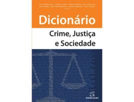 Livro Dicionário Crime Justiça Sociedade (Português)