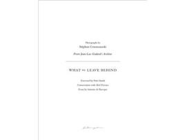 Livro What We Leave Behind de Crasneanscki Stephan (Inglês - Capa Dura)