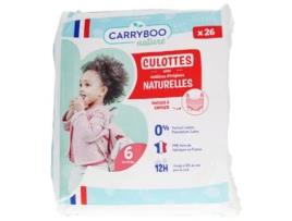 Cueca Natural 26 Cueca Tamanho 6 16-30 kg CARRYBOO