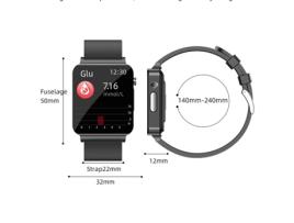 Smartwatch Masculino Tela 1.72 Hd Fitness Modos Esportivos Monitor Cardíaco/Passos MEOIRUERY