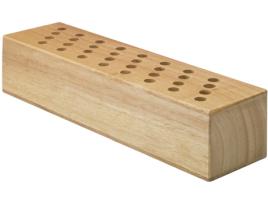 Bloco de Tesoura WESTCOTT Feito de Madeira Não Equipado para 32 Tesouras