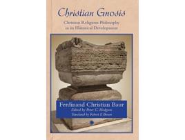 Livro Christian Gnosis de Ferdinand Christian Baur (Inglês)