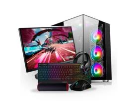 Pack Gaming Xpert I137Kf Rtx47 I7 13700Kf Rtx 4070 Ddr5 32Gb Ssd 2Tb Wifi Monitor 27' Qhd AURES GAMING REVOLUTION