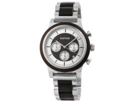 Relógio RAPTOR Limited Homem Cronógrafo com Pulseira em Aço Inoxidável