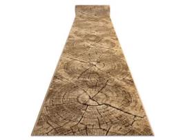 Passadeira DYWANY LUSZCZOW Karmel Tronko Árvore Bege (90x990cm)