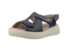 Sapatos de Mulher PINOSOS Sena Tecido Azul (38)