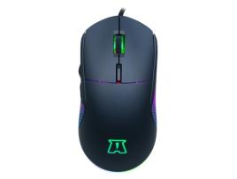 Rato Óptico Otaku M02 7200Dpi Rgb 6 Botões Preto AKUMA