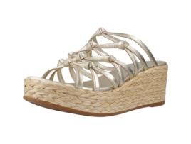 Sapatos de Mulher UNISA Kolber Lmt Tecido Dourado (38)