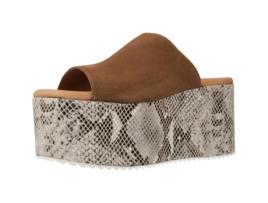 Sapatos de Mulher YELLOW Tecido Bege (40)
