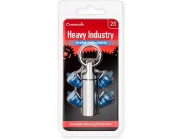CRESCENDO Heavy Industry 25 Metal Detectável Tampões para Os Ouvidos